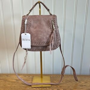Soft Mauve Crossbody Bag